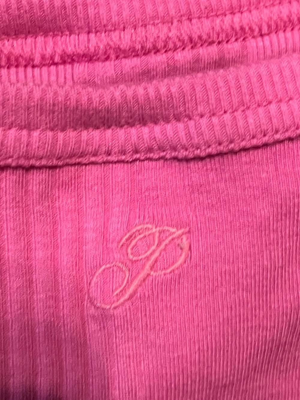 EUC!💗PINK VS Bundle of3 Multi Rib Cami Tanks!PINK,Gray,White Multi! Like NEW(L)! - Picture 3 of 13